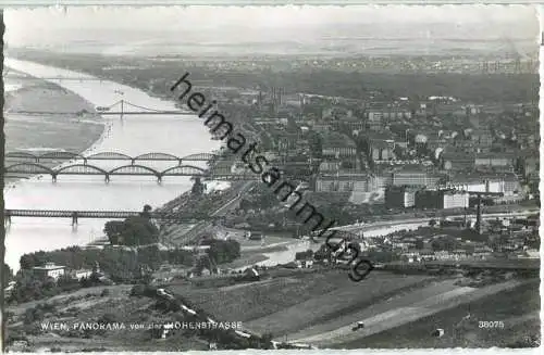 Wien - Panorama von der Höhenstraße - Foto-Ansichtskarte - Verlag PAG Wien I