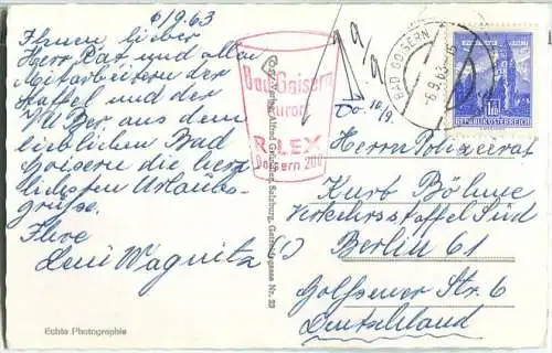 Bad Goisern - Foto-Ansichtskarte - Verlag Alfred Gründler Salzburg