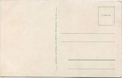 Wölfelsgrund - Talsperre - Verlag Foto-Herden Wölfelsgrund