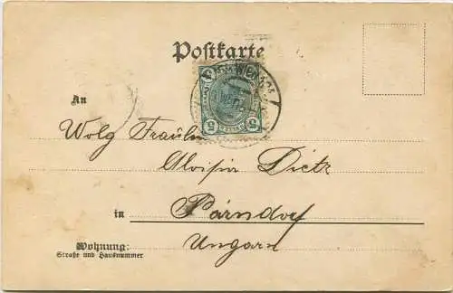 Wien I - Cursalon im Stadtpark - Verlag C. Ledermann jr. Wien - gel. 1905