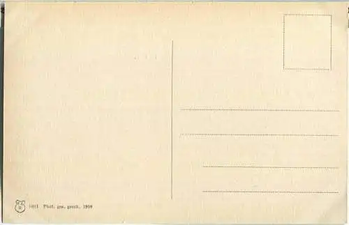 Saarbrücken - St. Johann - Rathaus - Verlag F. E. D. 1908