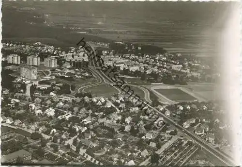 Buxtehude - Luftaufnahme - Foto 1963 - Freigabe Nr. 2097/63 - Cramers Kunstanstalt KG Dortmund