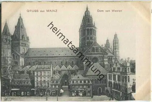 Mainz - Dom von Westen - Verlag Kaspar Suder Mainz