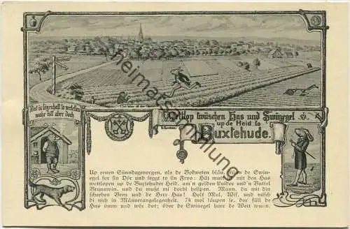 Buxtehude - Wettlop twüschen Has und Swinegel up de Heid - Verlag C. Hausmann Buxtehude