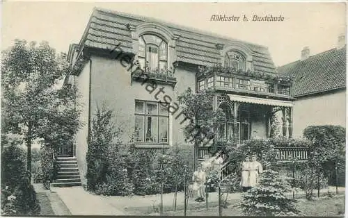 Buxtehude - Altkloster - Pension Chemlin - Staderstraße - Verlag H. Behning Photograph Buxtehude