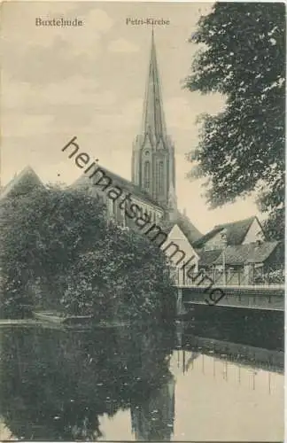Buxtehude - Petri Kirche - Verlag W.B.L.H. gel. 1915