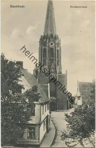 Buxtehude - Kirchenstrasse - Verlag C. Hausmann Buxtehude