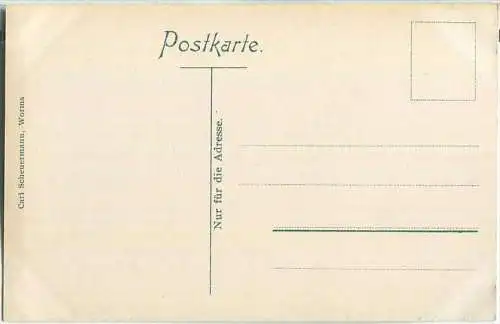 Worms - Eisenbahnbrücke - Verlag Carl Scheuermann Worms