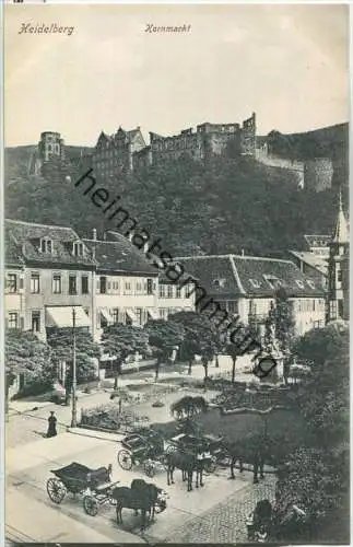 Heidelberg - Kornmarkt - Verlag Hepp Mannheim