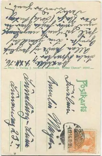 Buxtehude - St. Petri Kirche - Verlag J. Gerken Buxtehude gel. 1916