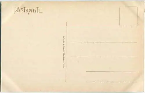 Heidelberg - Friedrichs-Brücke - Verlag Reinicke & Rubin Magdeburg 1908