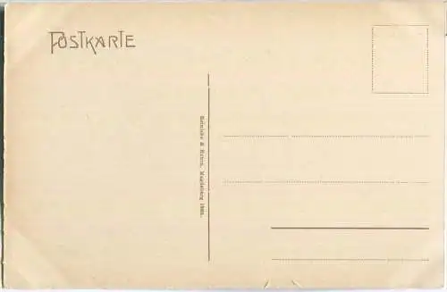 Heidelberg vom Philosophenweg - Verlag Reinicke & Rubin Magdeburg 1908