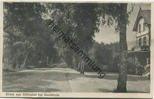 Buxtehude - Gruss aus Altkloster - Kurhotel Waldburg Inhaber B. Liebeck gel. 1929