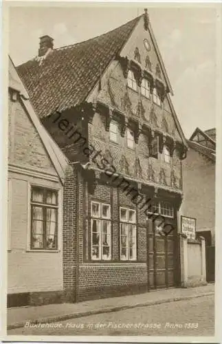 Buxtehude - Haus in der Fischerstrasse - Verlag C. Hausmann Buxtehude