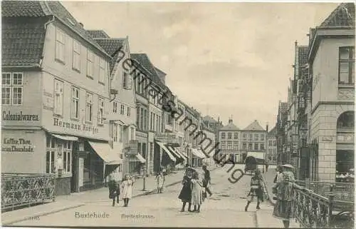 Buxtehude - Breite Strasse - Verlag Knackstedt & Näther Hamburg gel. 1908