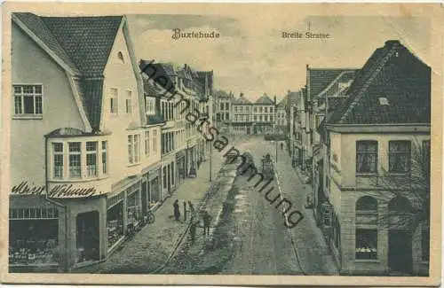 Buxtehude - Breite Strasse - Verlag M. Glückstadt & Münden Hamburg gel. 1913