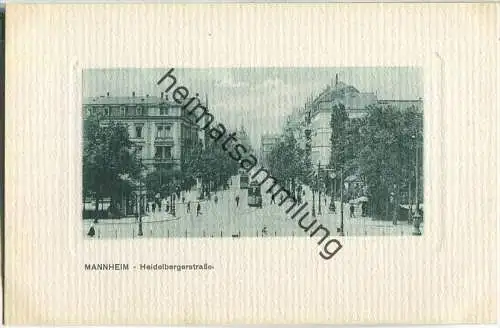 Mannheim - Heidelbergerstraße - Verlag Adolf Bauer Mannheim