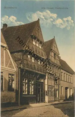 Buxtehude - Fischerstraße - Alte Häuser - Verlag C. Hausmann Buxtehude