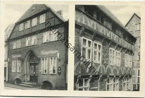 Buxtehude - Buxtehuder Bürgerhaus Inhaber Hans Albers - Verlag H. Behning Buxtehude