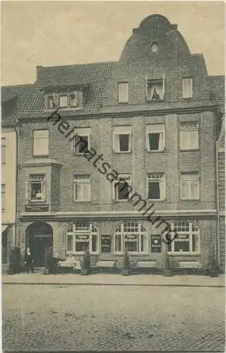 Buxtehude - Mackenthun 's Hotel - Verlag H. Behning Photograph Buxtehude - Rückseite beschrieben