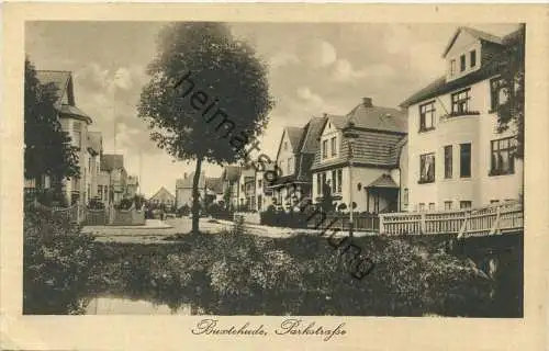 Buxtehude - Parkstraße - Verlag C. Hausmann Buxtehude gel. 1919