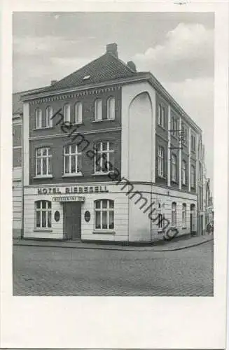 Buxtehude - Hotel Riebesell - Verlag H. Behning Buxtehude gel. 1958