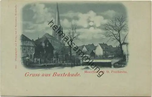 Buxtehude - Moorthor mit St. Petrikirche - Verlag C. Hausmann Buxtehude