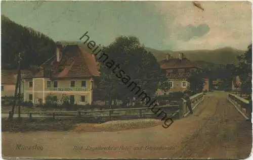 Mürzsteg - Rud. Engelbrechts Hotel und Dependancen gel. 1908