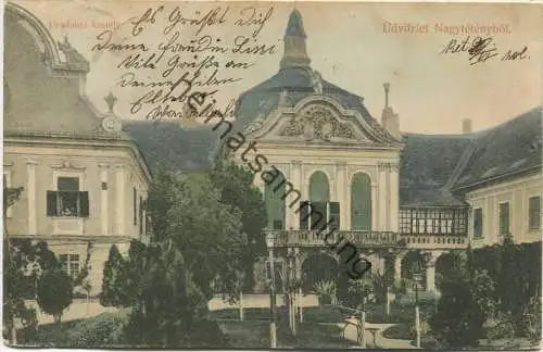 Üdvözlet Nagyteteny - Uradalmi kastely gel. 1907