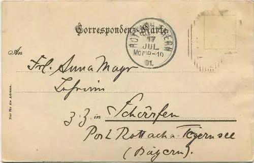 Ampezzo-Strasse - Verlag Purger & Co München gel. 1901