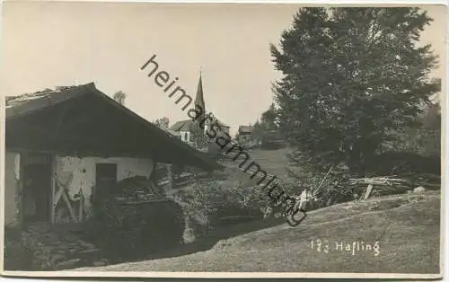 Hafling - Foto-AK - Verlag S. D. Wassermann Merano gel. 1926