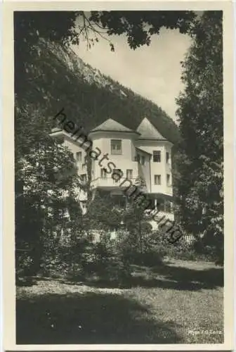 Landheim Hohenwarth der Münchner Gemeindebeamten - Foto-AK - Verlag F. G. Zeitz Königssee