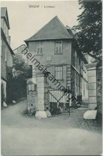 Wetzlar - Lottehaus - Graph. Verl. Anst. Breslau - Feldpost gel. 1916