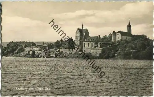Seeburg (Mansfelder Land) am süßen See - Foto-Ansichtskarte - Verlag DTVL