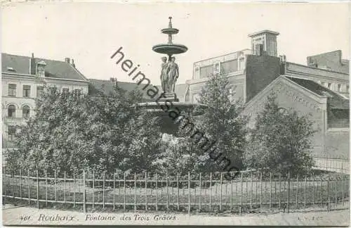 Roubaix - Fontaine des Trois Graces