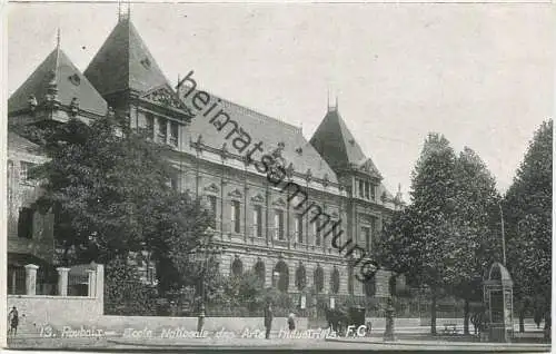 Roubaix - Ecole Nationale des Arts Industriels - Imp. F. Castelan Roubaix