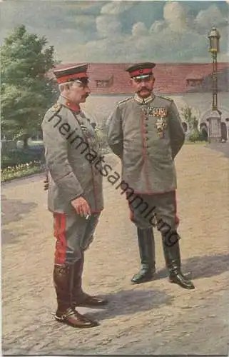Rot Kreuz Karte - Nach einer Aufnahme der Kaiserin im Schloss zu Posen 1913 - Feldpost gel. 1916