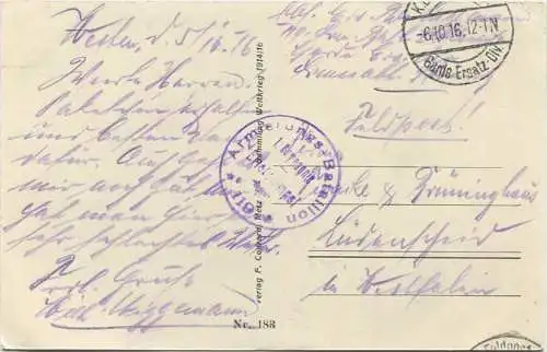 Vigneulles - Verlag F. Conrad Metz - Feldpost gel. 1916