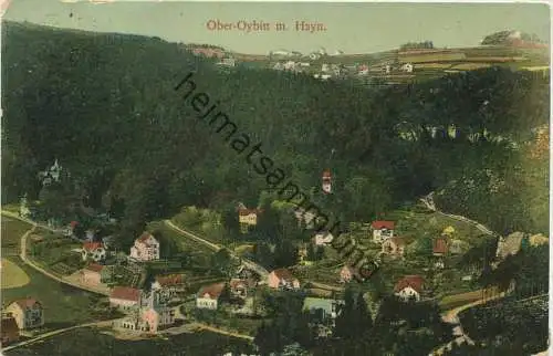 Ober-Oybin mit Hayn - Verlag E. Wagner Zittau gel. 1911