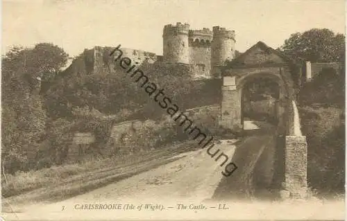Isle of Wight - Carisbrooke - The Castle 1906