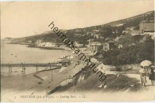 Isle of Wight - Ventnor - Looking East ca. 1905