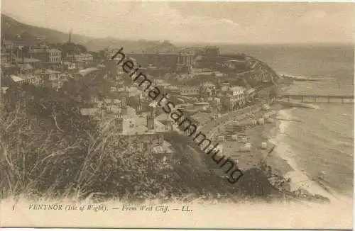 Isle of Wight - Ventnor - From West Cliff ca. 1905