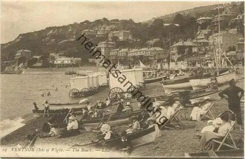 Isle of Wight - Ventnor - The Beach ca. 1905