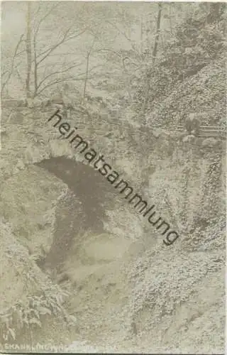 Isle of Wight - Shanklin Chine - Stonebridge - Foto-AK 1906