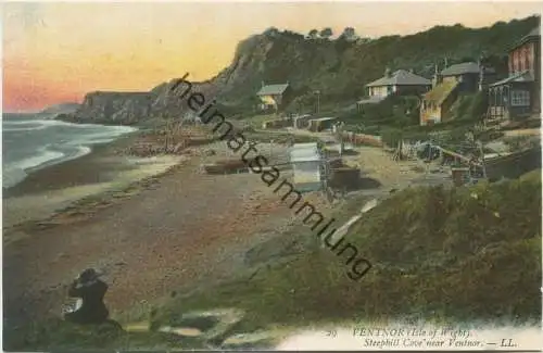 Isle of Wight - Ventnor - Steephill Cove' near Ventnor ca. 1905