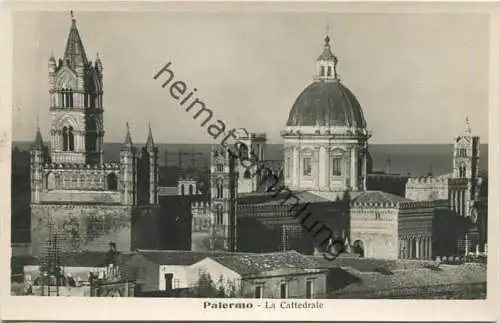 Palermo - La Cattedrale - Fotografia - Foto-AK - Ediz. G. B. P.