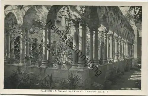Palermo - S. Giovanni gegli Eremiti - Il Chiostro - Fotografia - Foto-AK