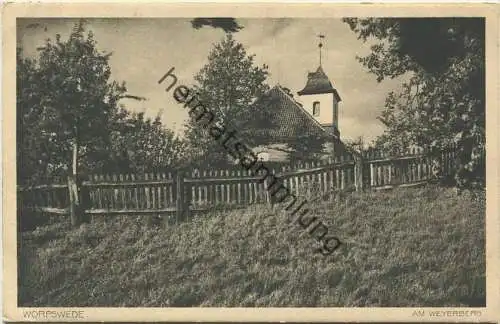 Worpswede - Am Weyerberg - Verlag Heinz Griese Bremen