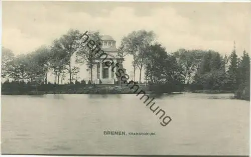Bremen - Krematorium - Verlag Zedler & Vogel Darmstadt 1908