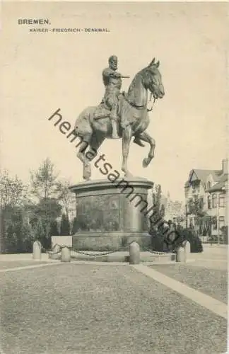 Bremen - Kaiser-Friedrich-Denkmal - Verlag Zedler & Vogel Darmstadt